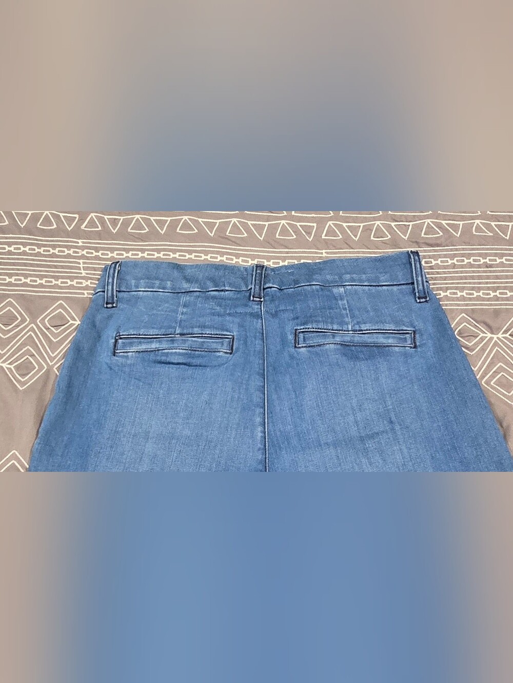 Frank & Eileen Wicklow Italian Denim Crop Jean Size 6 - Picture 4 of 7